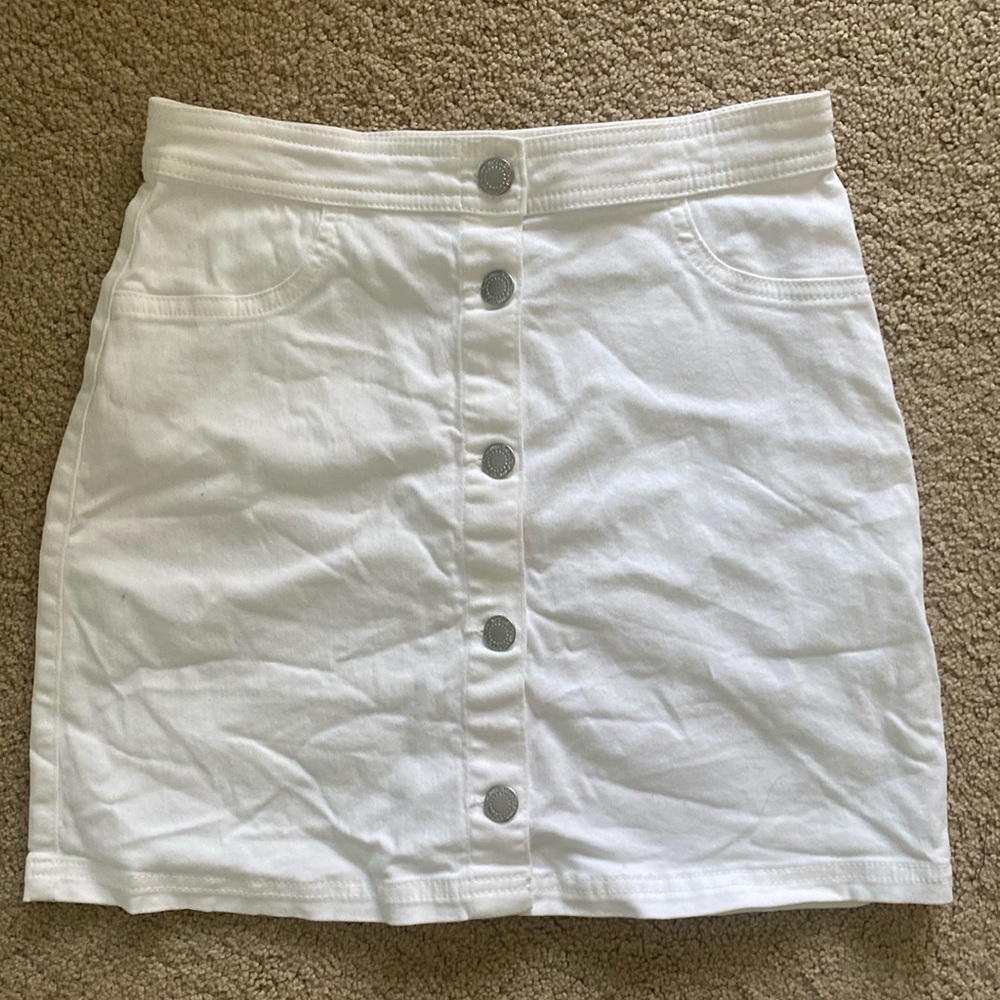 H&M White Skirt